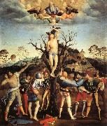 Girolamo Genga The Martyrdom of St.Sebastian USA oil painting artist